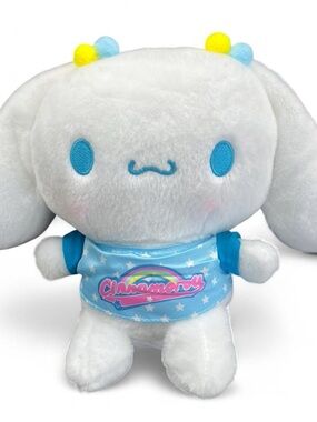 Cinnamoroll Plush Doll with Blue Shirt